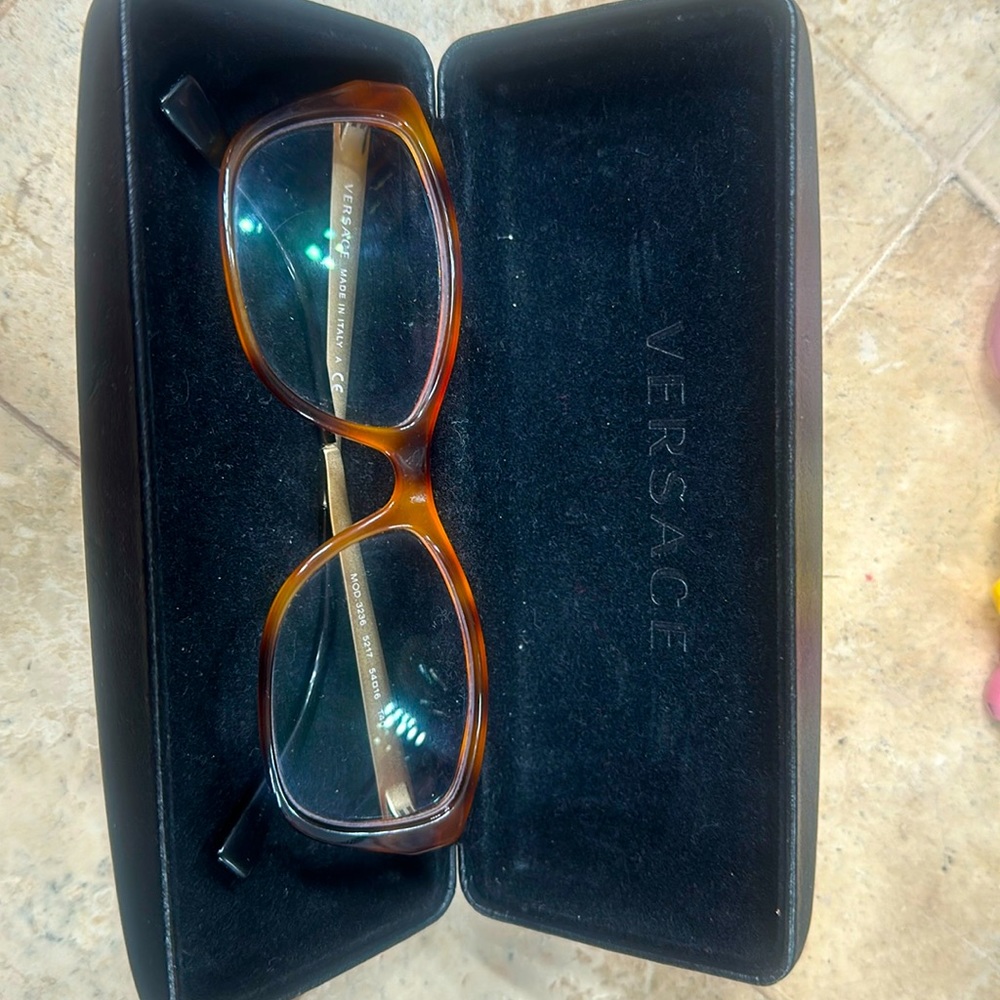 Versace frame model 3236, can add your own prescription. Good condition
